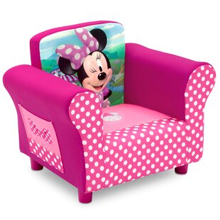 Minnie mouse chair with outlet ottoman